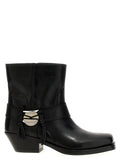 Isabel Marant Black Cowhide Chelsea Boots