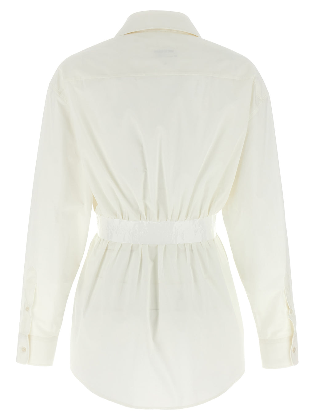 MM6 Maison Margiela White Cotton Blouse