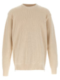 Jil Sander Beige Cotton Cardigan