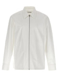 Jil Sander White Cotton Blouse