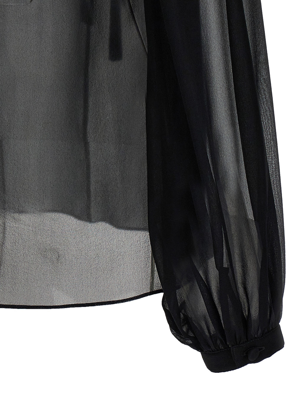 Tom Ford Black Silk Blouse