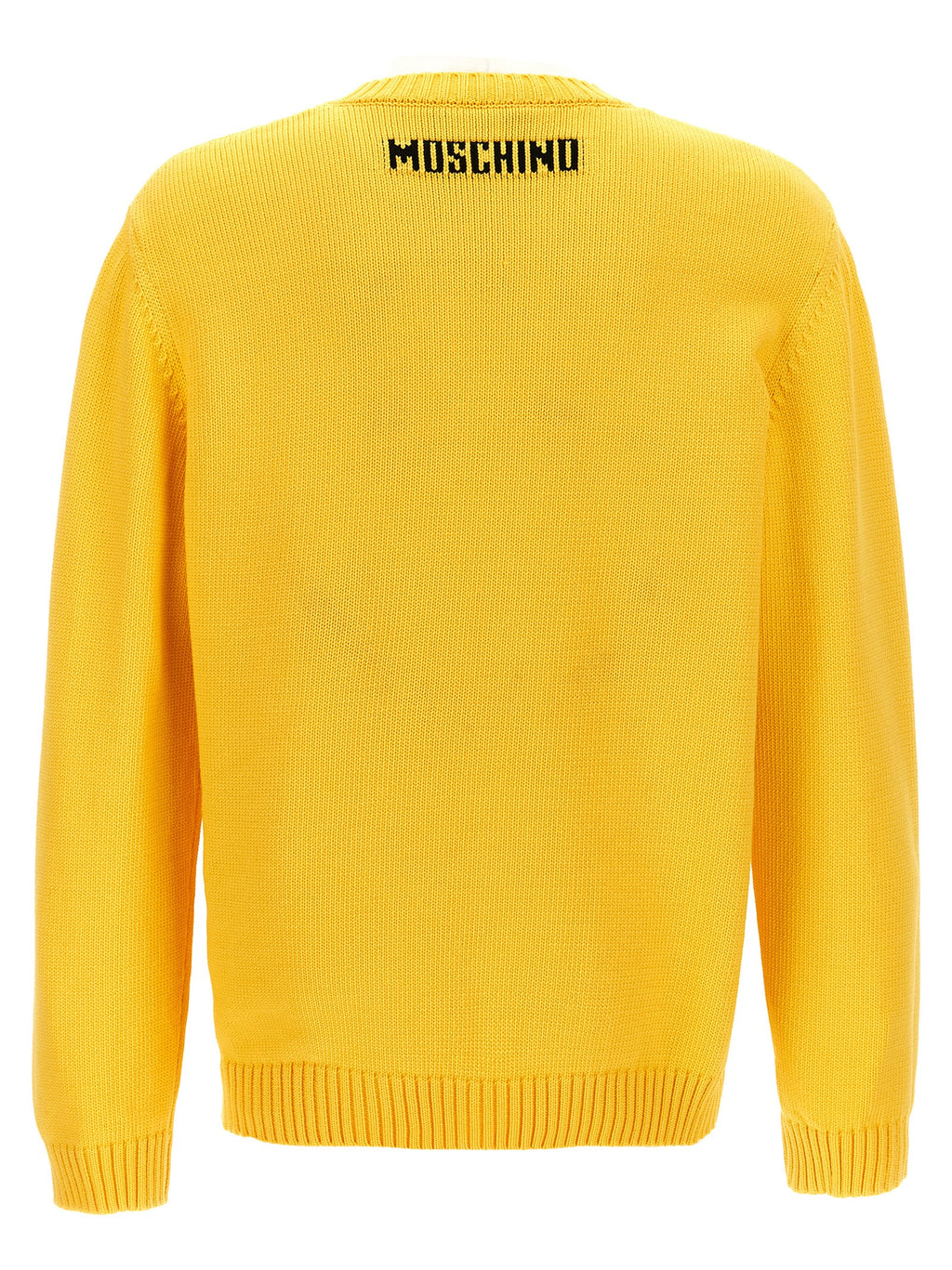 Moschino Bicolor Cotton Cardigan