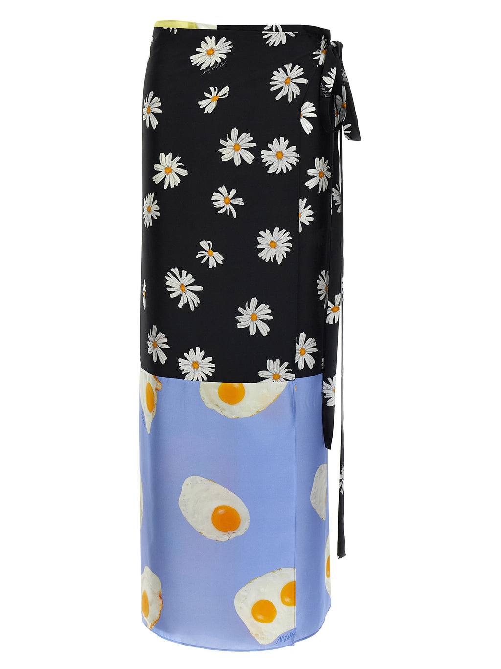 Moschino Multicolor Silk Mini Skirt
