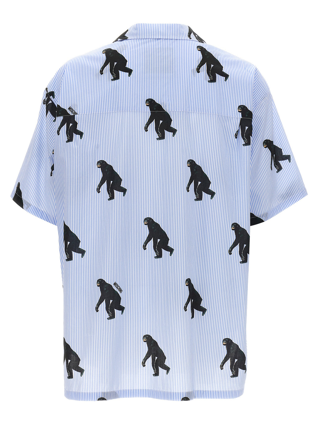 Moschino Blue Cotton Blouse