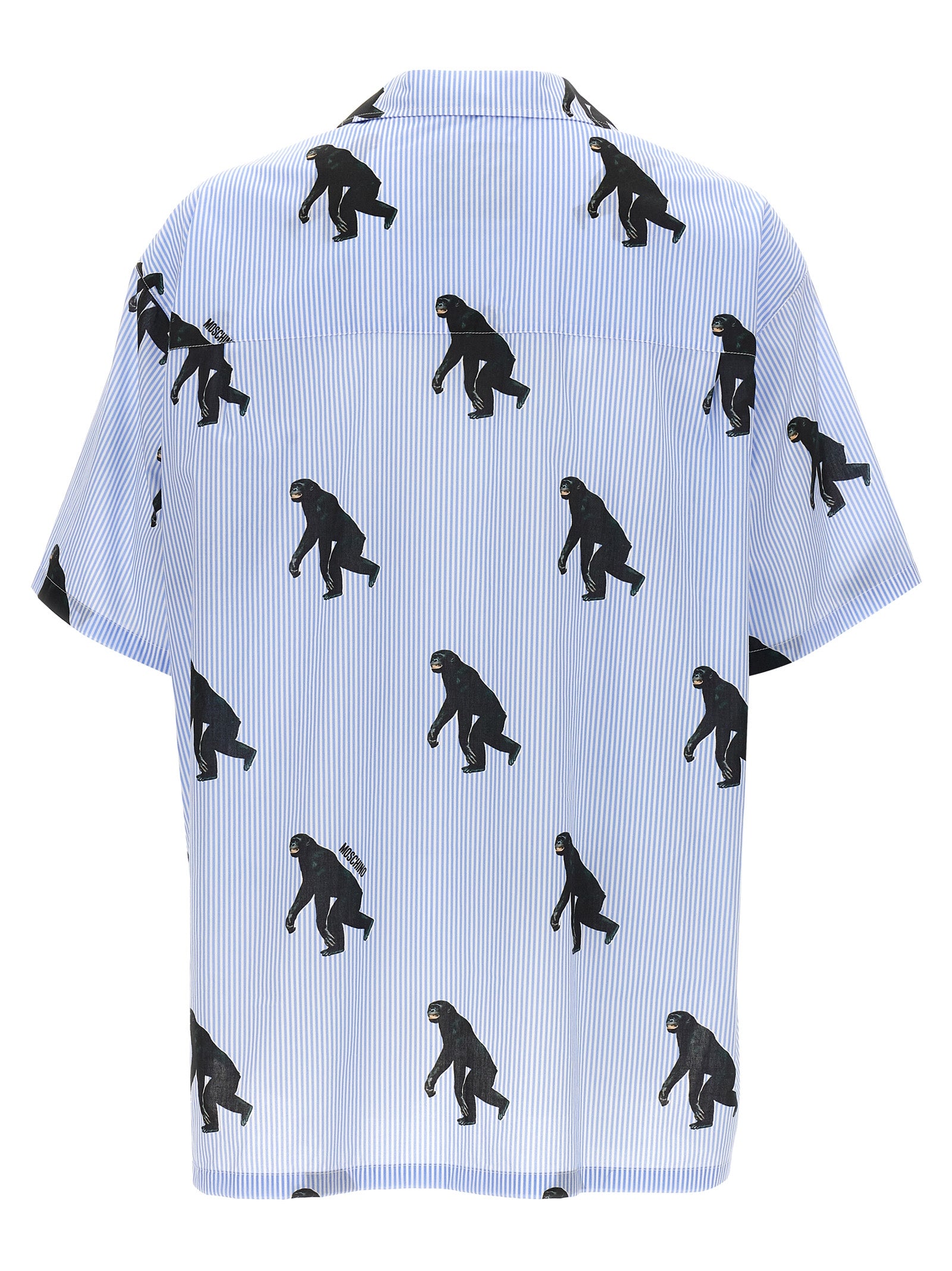 Moschino Blue Cotton Blouse