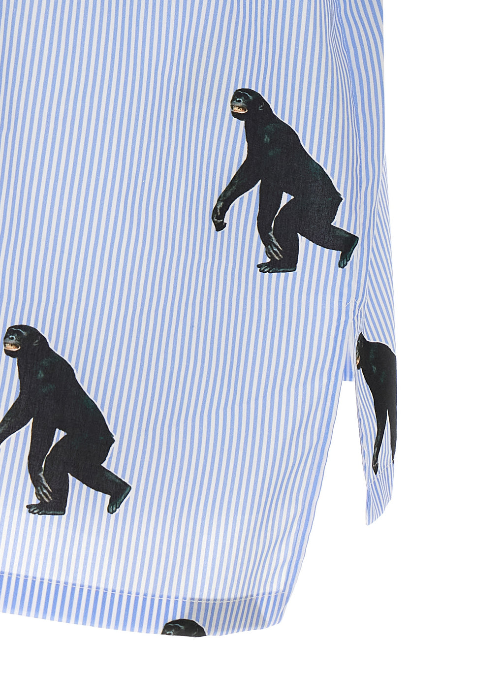 Moschino Blue Cotton Blouse