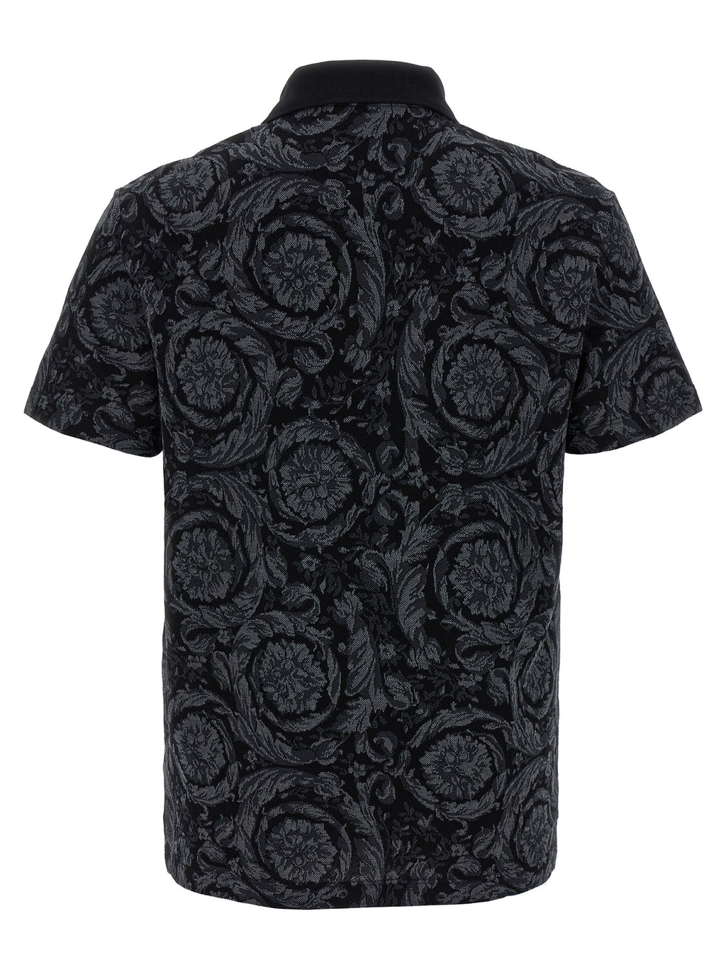 Versace Multicolor Cotton Polo Shirt