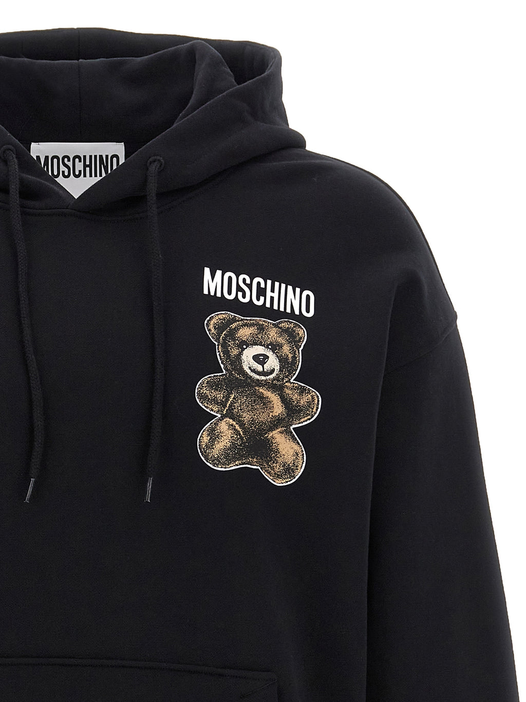 Moschino Black Cotton Sweatshirt