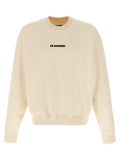 Jil Sander Beige Cotton Sweatshirt