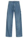 Maison Margiela Blue Cotton Straight-Leg Jeans
