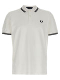 Comme Des Garçons White Cotton Polo Shirt