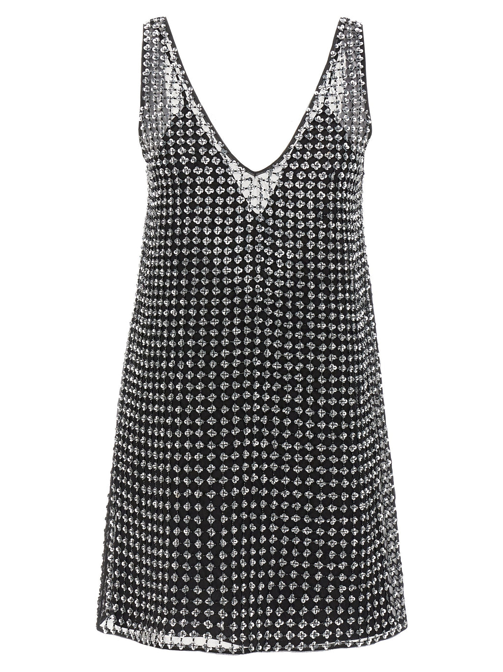 Max Mara Black Silk Short Dress
