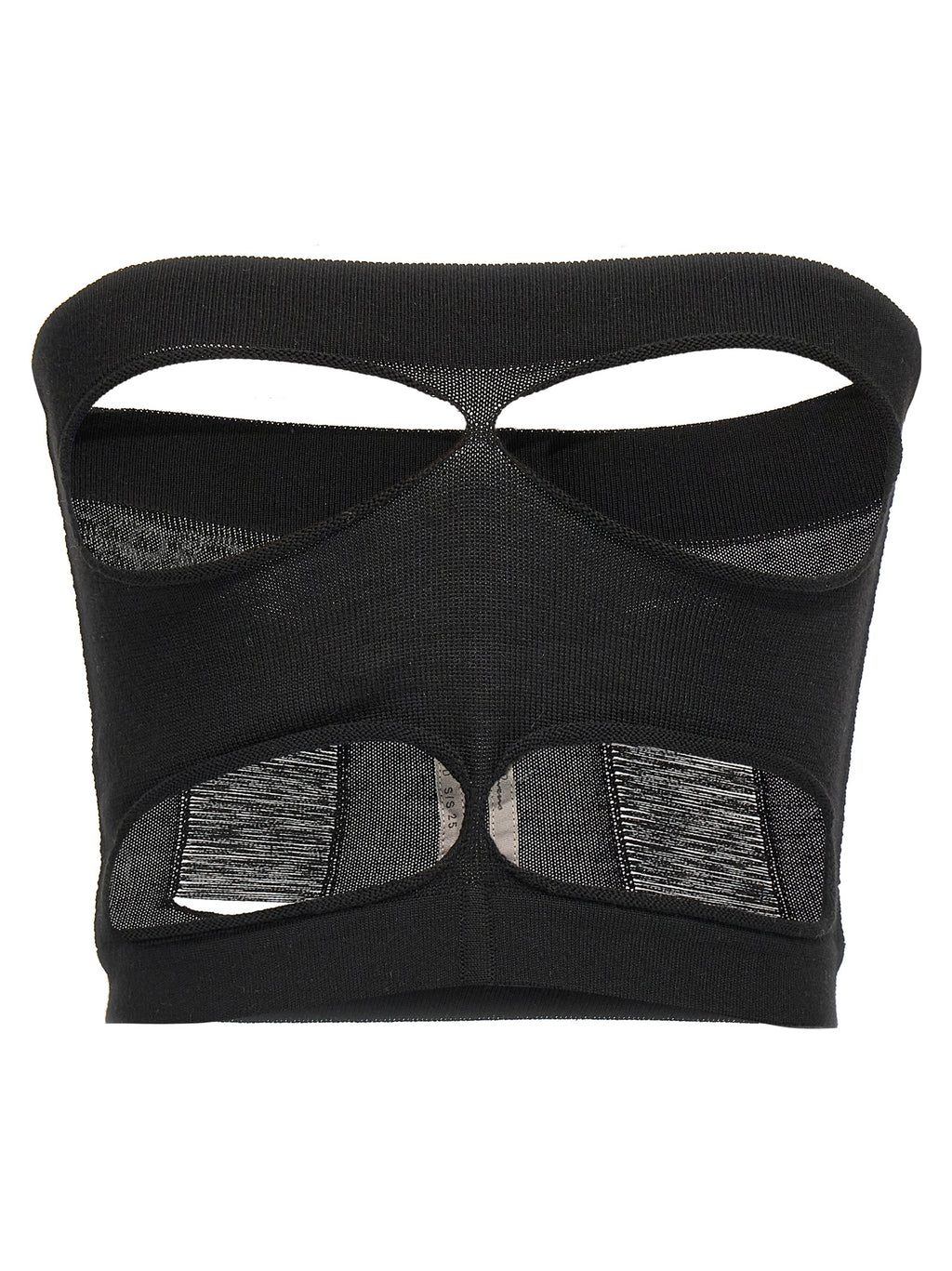 Rick Owens Black Wool Tank Tops