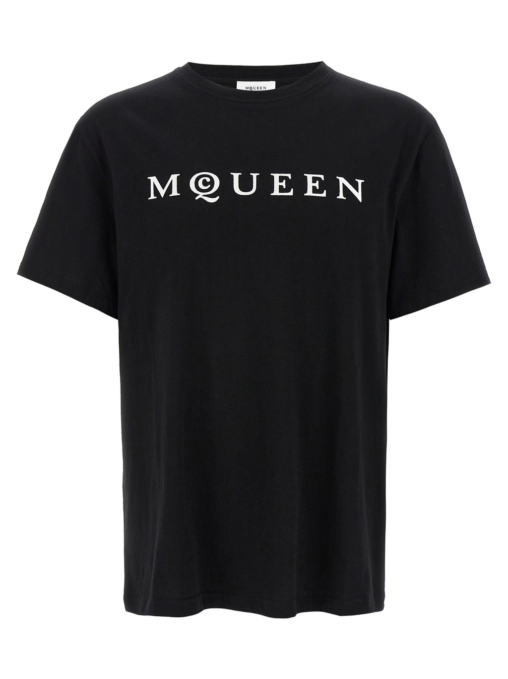 Alexander McQueen Bicolor Cotton T-Shirt