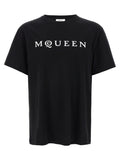 Alexander McQueen Bicolor Cotton T-Shirt