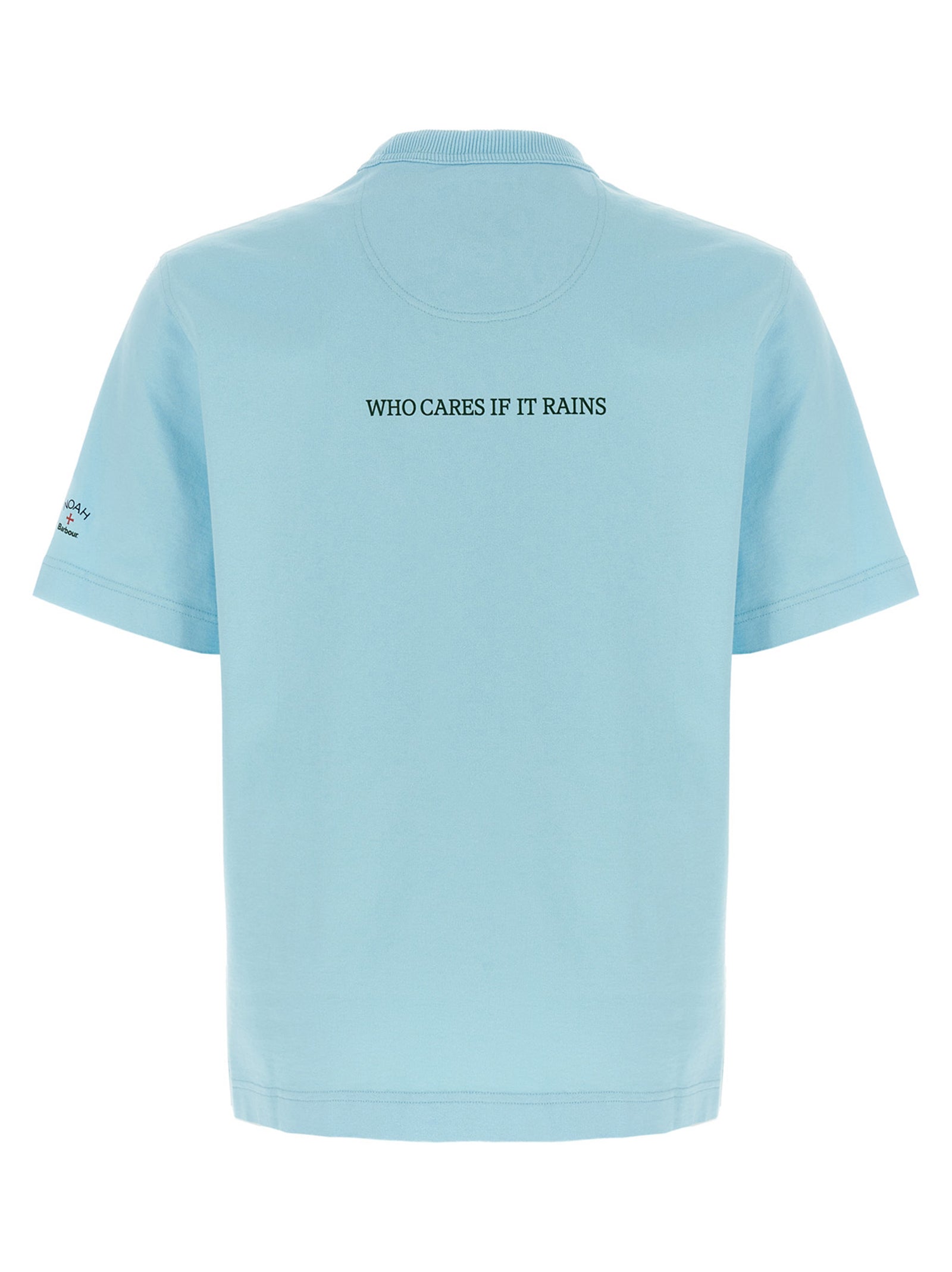 Barbour Blue Cotton T-Shirt