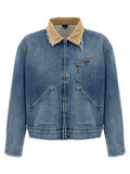 Maison Margiela Blue Cotton Denim Jacket