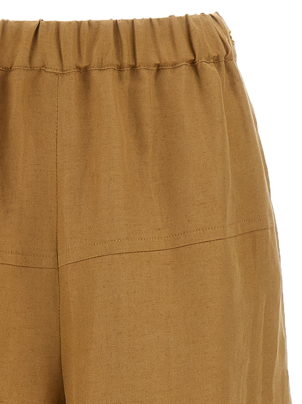 Max Mara Brown Flax Casual Pants