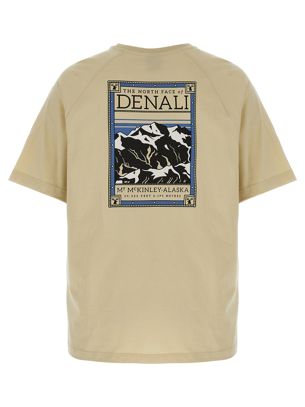 The North Face Beige Cotton T-Shirt