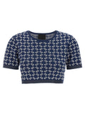 Givenchy Blue Viscose T-Shirt