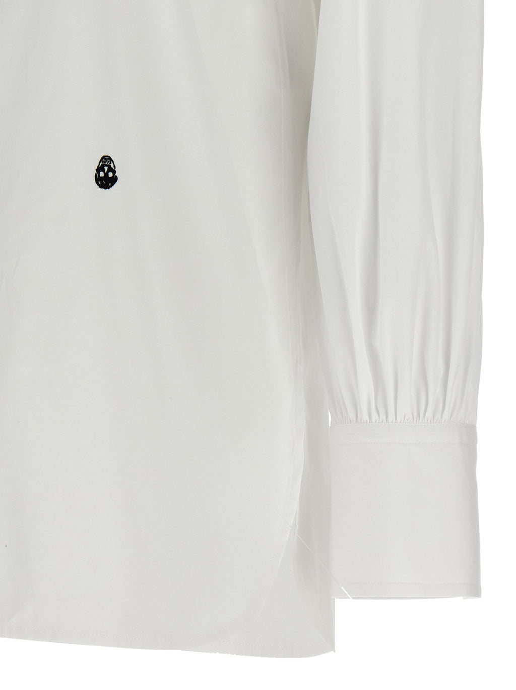 Alexander McQueen White Cotton Blouse