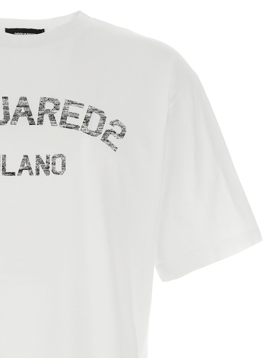 Dsquared² White Cotton T-Shirt