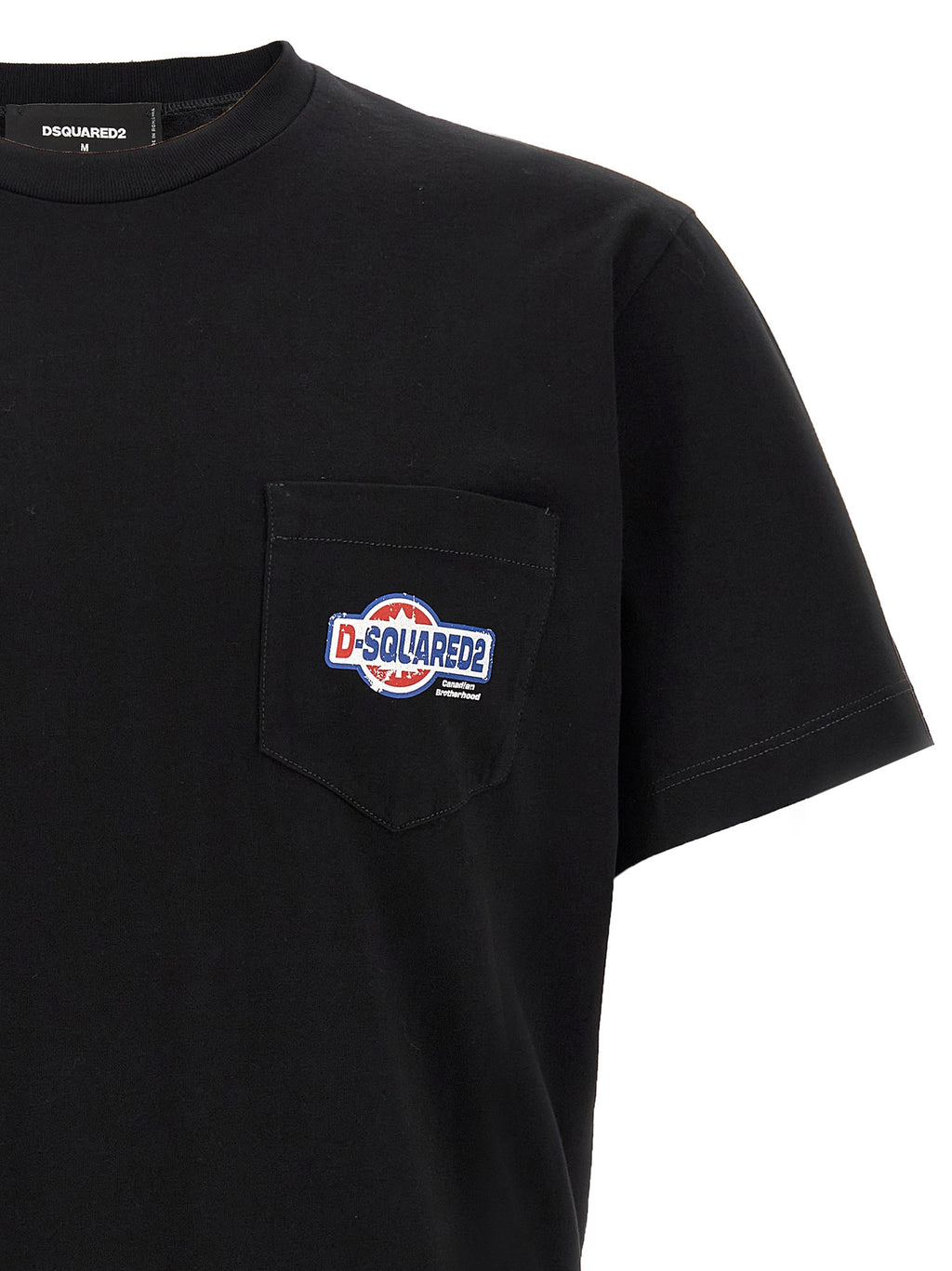Dsquared² Black Cotton T-Shirt