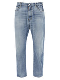 Dsquared² Blue Cotton Relaxed Fit Jeans