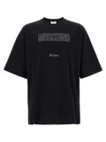 Moschino Black Cotton T-Shirt