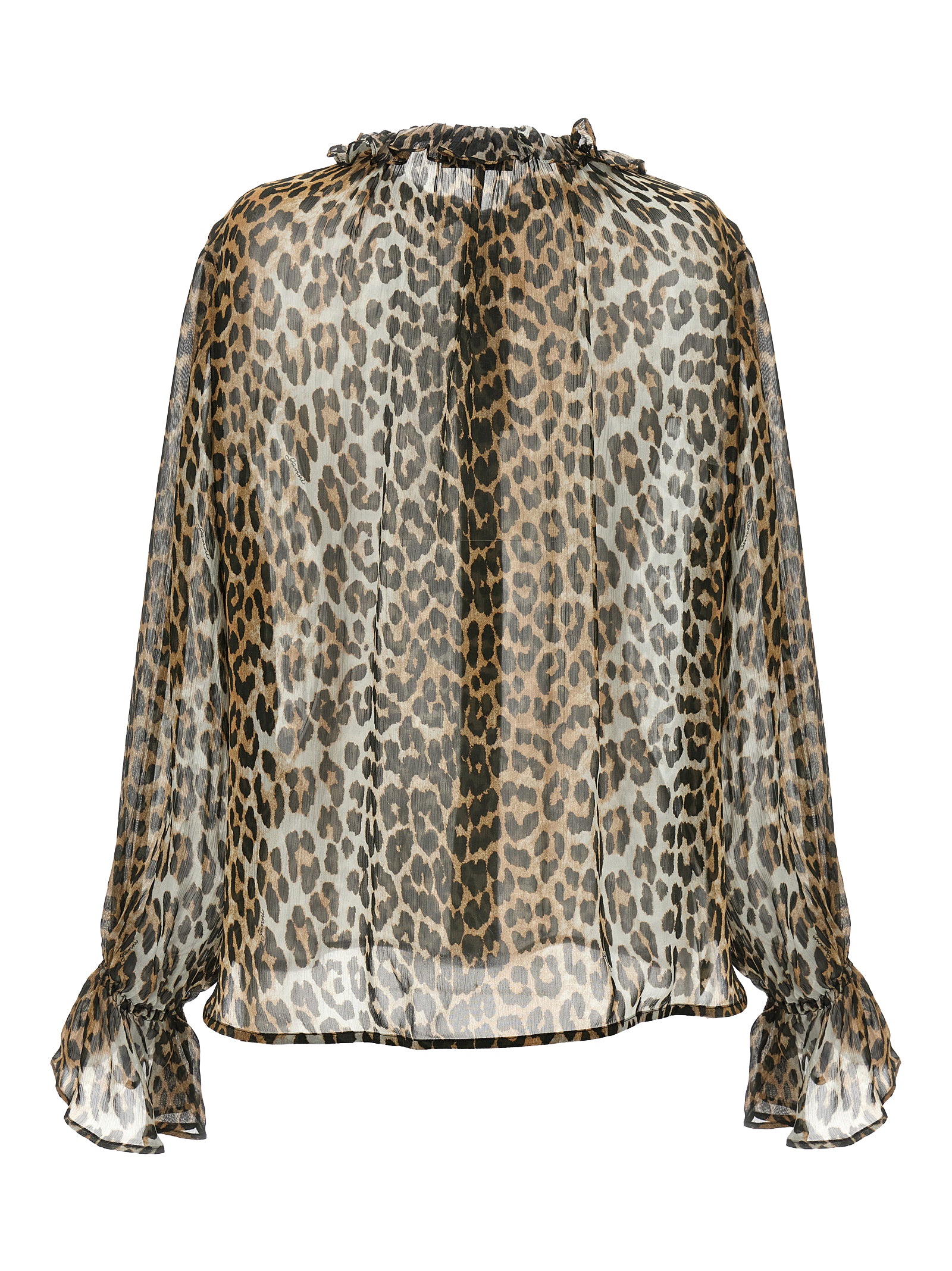 Ganni Multicolor Viscose Blouse