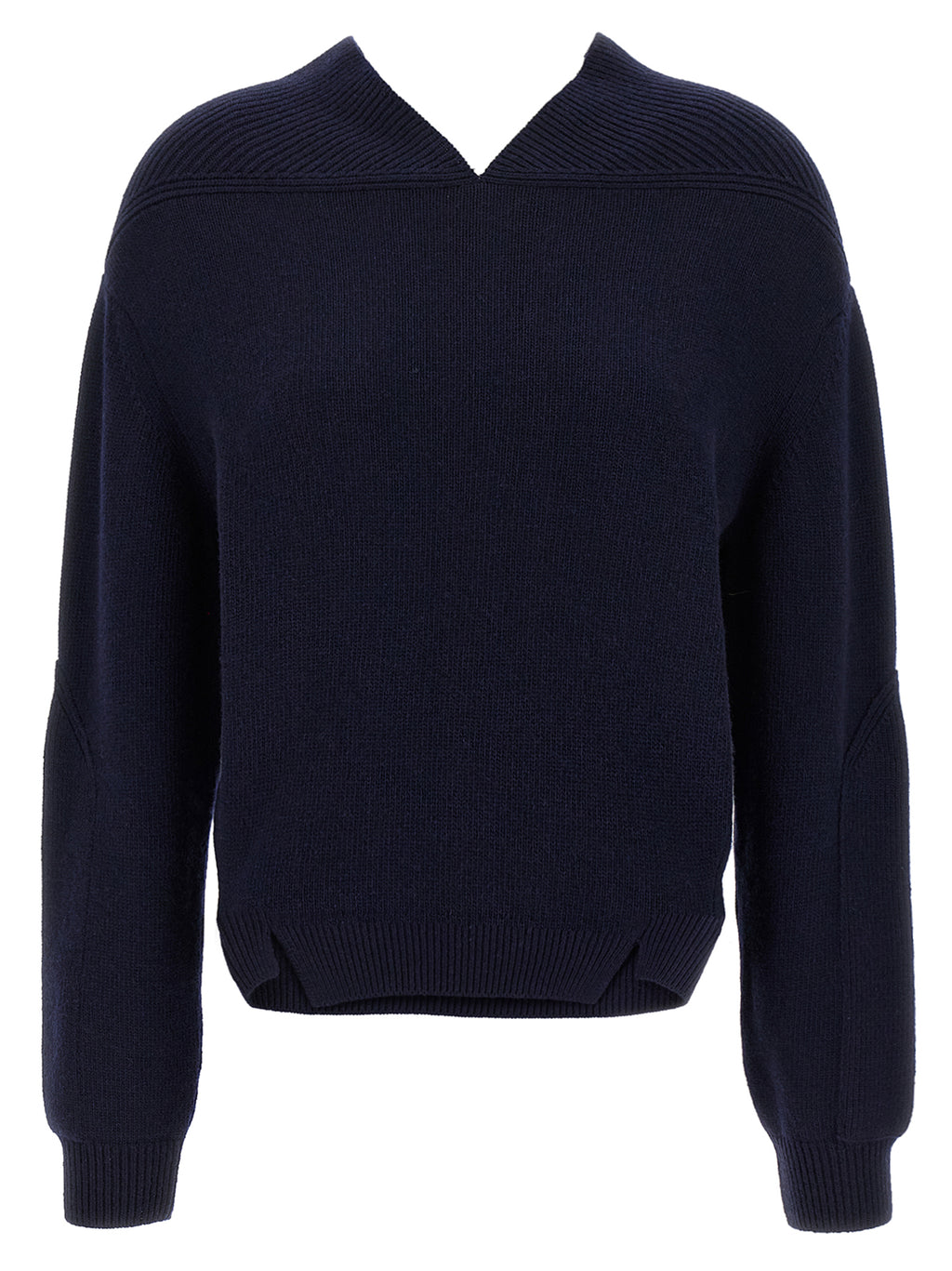 Victoria Beckham Blue Wool Cardigan