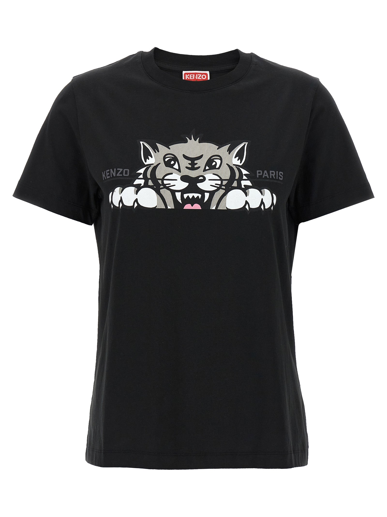 Kenzo Black Cotton T-Shirt