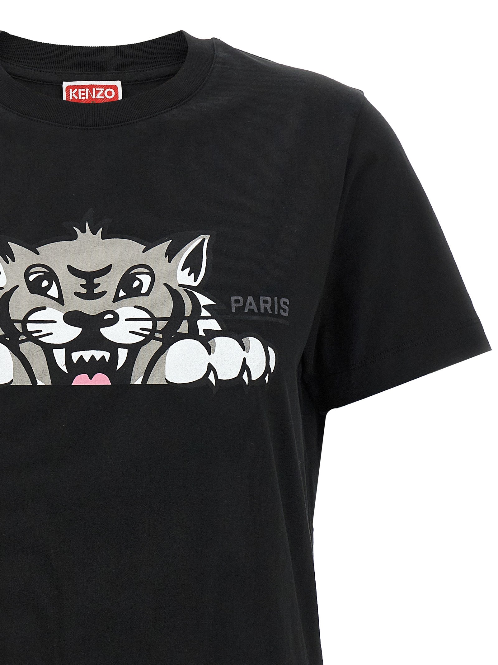 Kenzo Black Cotton T-Shirt