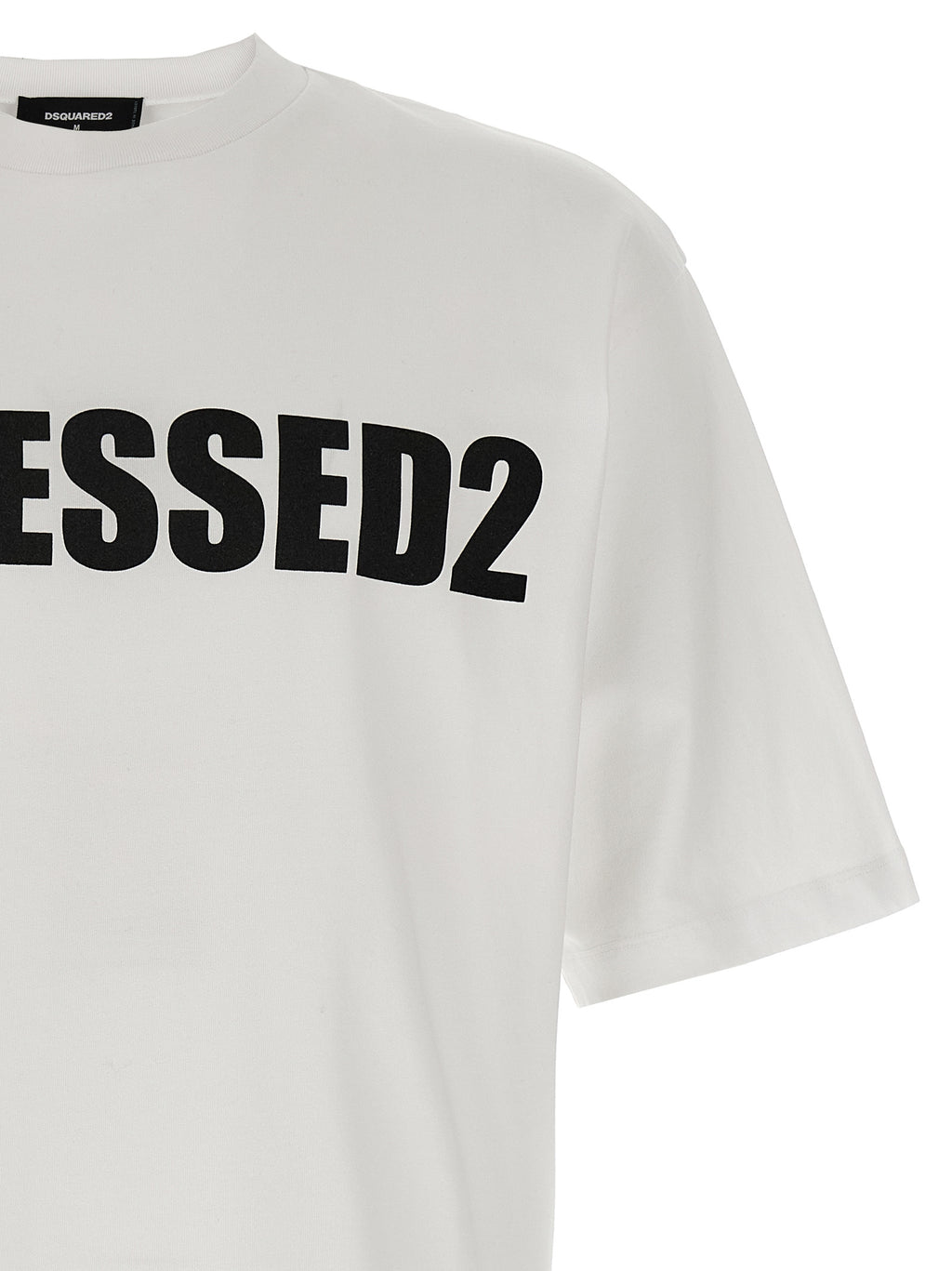 Dsquared² Bicolor Cotton T-Shirt