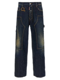 Dsquared² Blue Cotton Jeans Denim