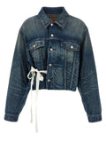 MM6 Maison Margiela Blue Cotton Denim Jacket