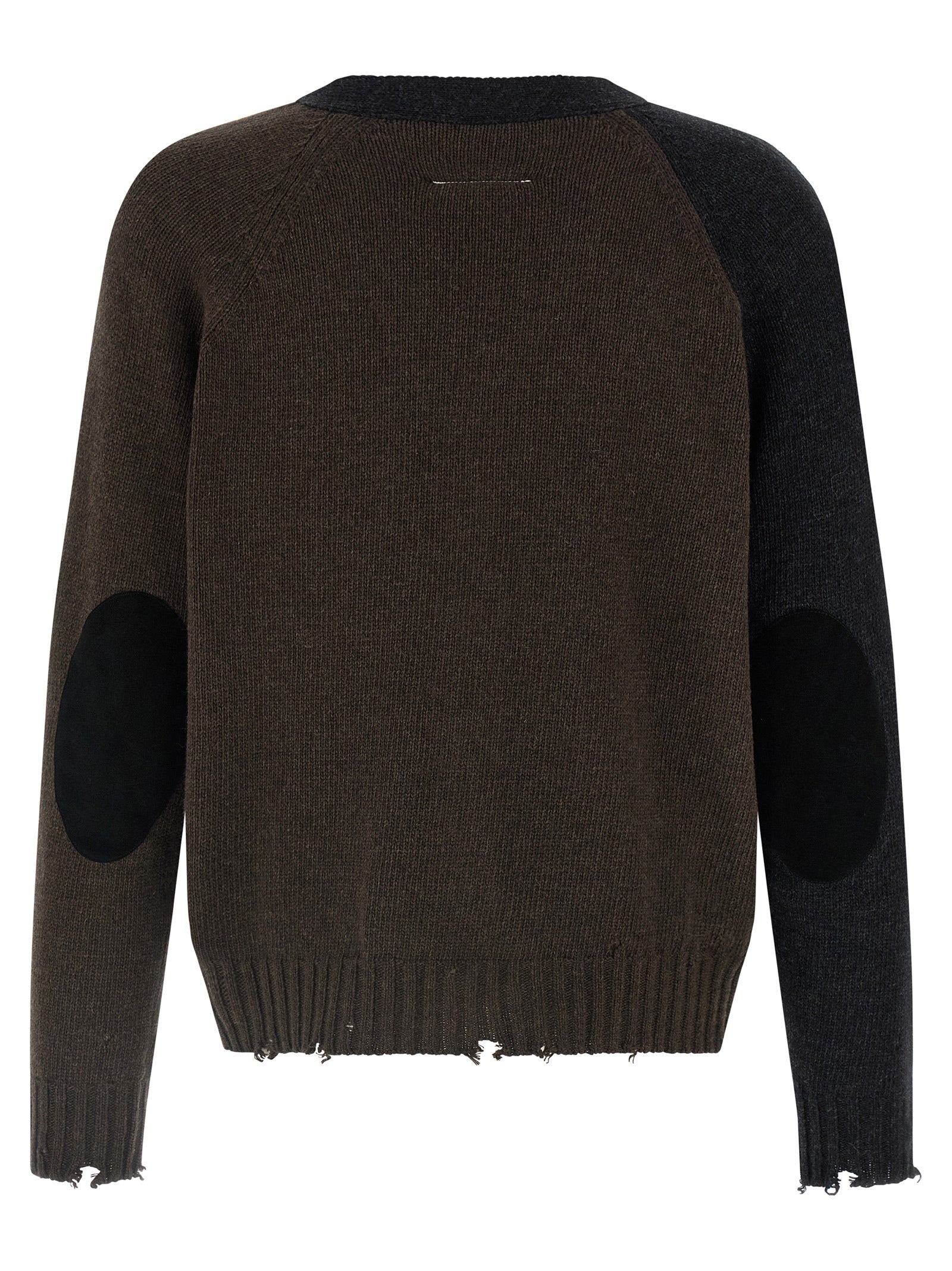 MM6 Maison Margiela Multicolor Wool Cardigan