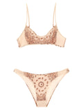 The Attico Multicolor Polyamide Bikini