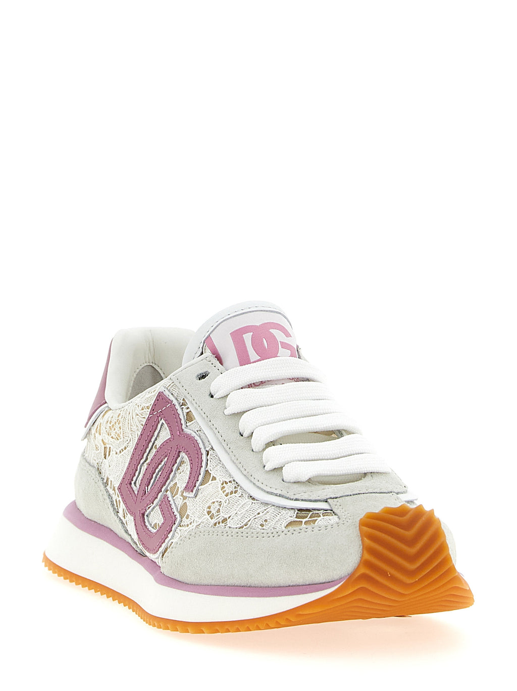 Dolce & Gabbana Multicolor Leather Athletic Sneakers