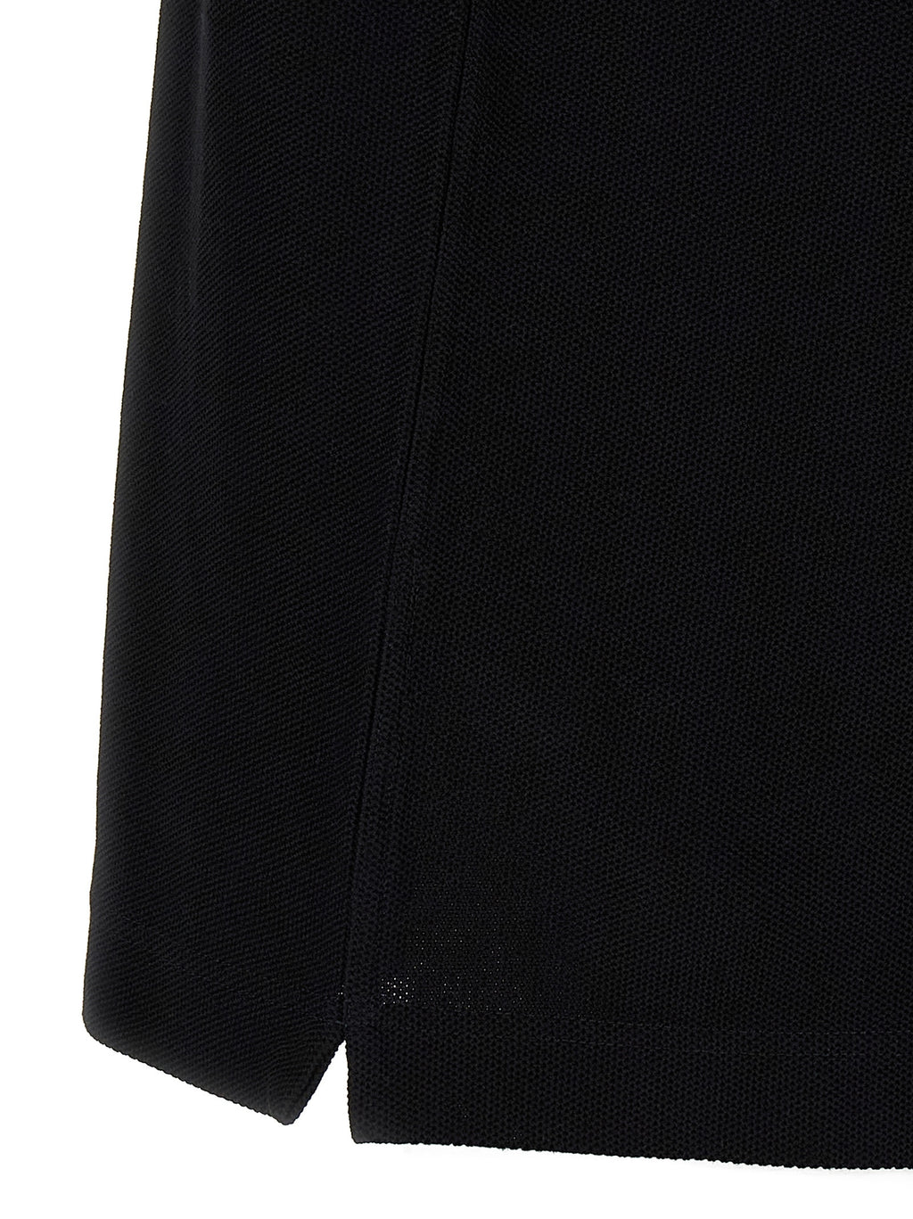 Dolce & Gabbana Black Cotton Polo Shirt