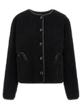 Blazé Milano Black Lamb Leather Shell Jacket