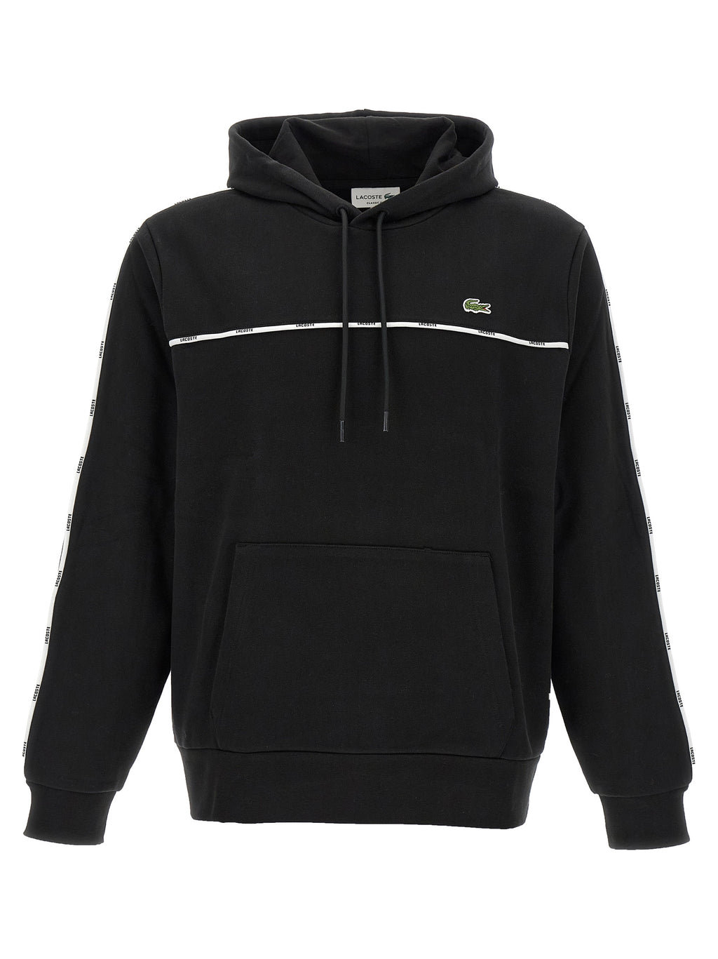 Lacoste Black Cotton Sweatshirt