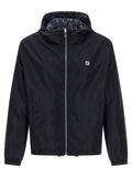 Fendi Blue Polyester Shell Jacket