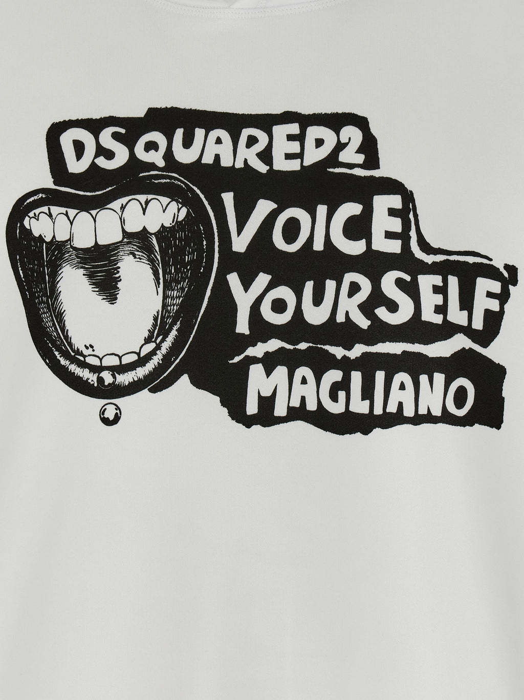 Dsquared² Bicolor Cotton Sweatshirt