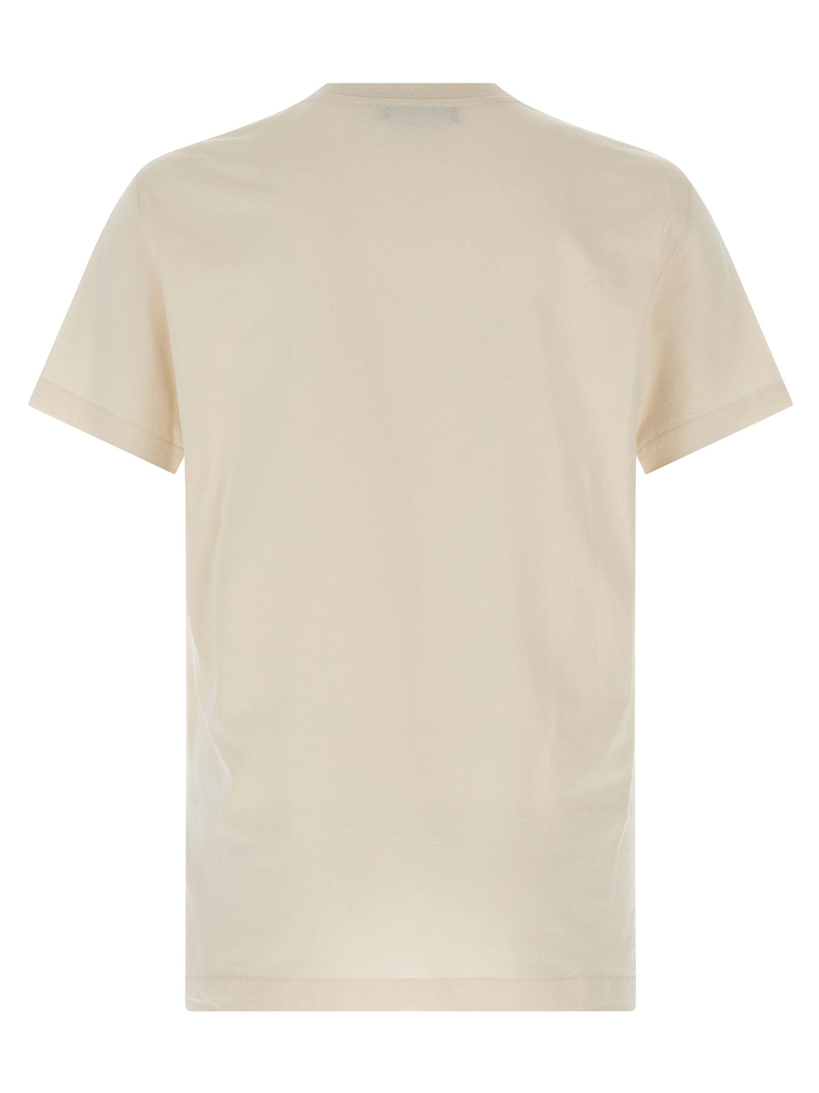 Dolce & Gabbana Beige Cotton T-Shirt