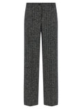 Dolce & Gabbana Bicolor Virgin Wool Casual Pants