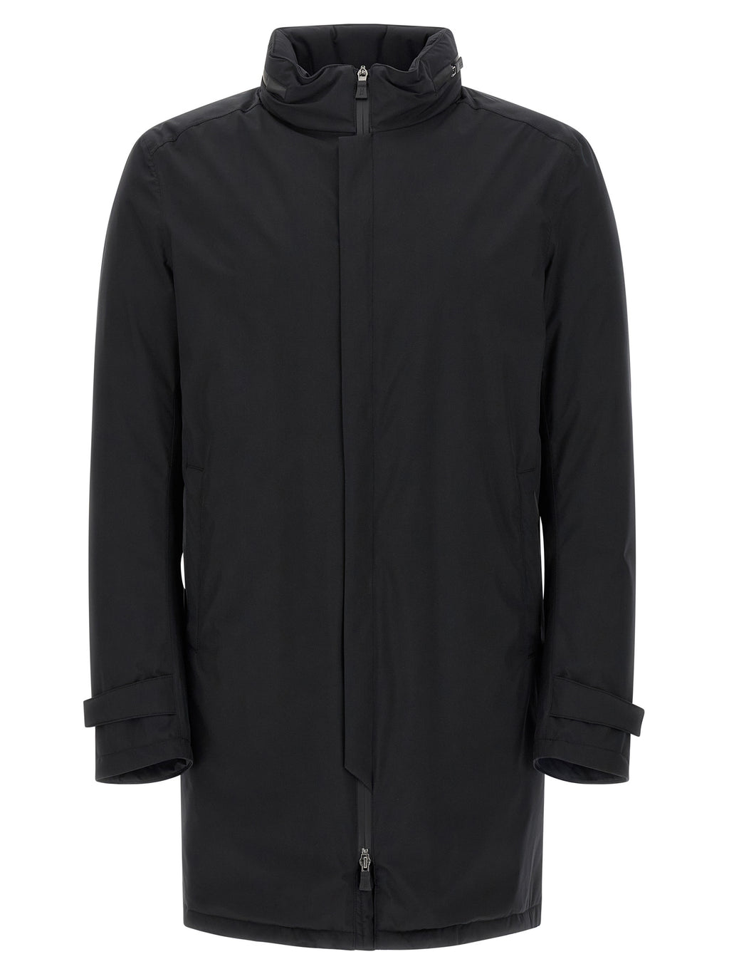 Herno Black Polyester Parka