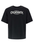 Casablanca Black Organic Cotton T-Shirt