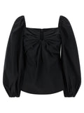 Carolina Herrera Black Cotton Tank Tops