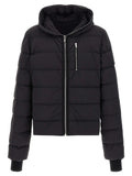 Rick Owens Black Nylon Full-Length Jacket
